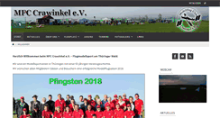 Desktop Screenshot of mfc-crawinkel.de
